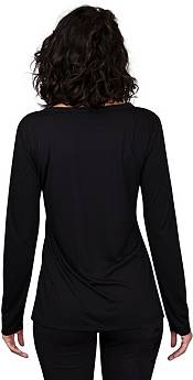Concepts Sport Women's Boston Bruins Marathon Black Long Sleeve T-Shirt product image