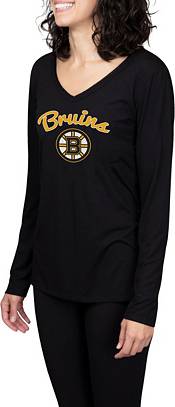 Concepts Sport Women's Boston Bruins Marathon  Knit Long Sleeve T-Shirt product image