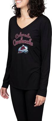 Concepts Sport Women's Colorado Avalanche Marathon  Knit Long Sleeve T-Shirt product image