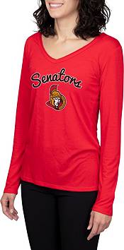 Concepts Sport Women's Ottawa Senators Marathon  Knit Long Sleeve T-Shirt product image
