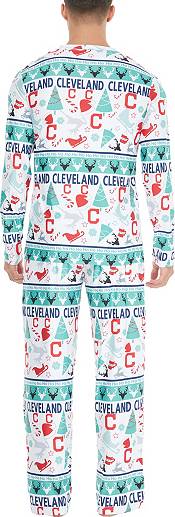Concepts Sport Men's Cleveland Indians Holiday Advent Pant and Long Sleeve T-Shirt Sleep Set product image