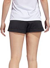 adidas Women's Pacer 3Stripe Heather Woven Shorts product image