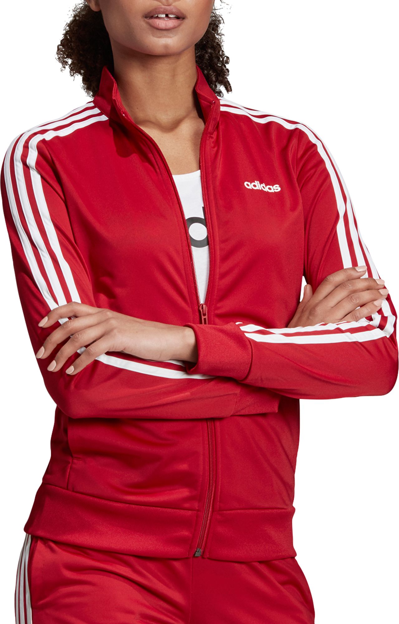 adidas women's tricot jacket