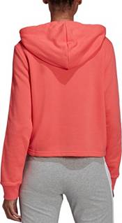 adidas Women's Essentials 3-Stripes Cropped Hoodie product image