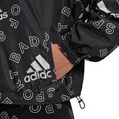 adidas Women's Essentials Logo Allover Print Windbreaker Jacket product image