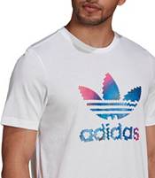 adidas Originals Men's Pixelated Trefoil Graphic T-Shirt product image