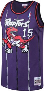 Mitchell & Ness Men's Toronto Raptors Vince Carter #15 Swingman Purple Jersey product image