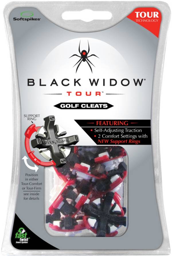 Softspikes Black Widow Tour Fast Twist Golf Spikes - 16 Pack product image