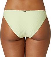O'Neill Women's Rockley Saltwater Solids Textured Bikini Bottoms product image