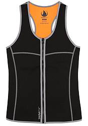 SaunaTek Womens Neoprene Sauna Sweat Suit Vest for Weight Loss and Body Shaping