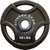single Fitness Gear Plate with Handles 45lb Olympic Weight Plate! 