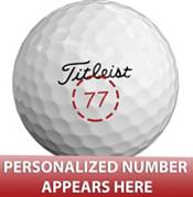 Titleist 2021 Pro V1x Double Number Personalized Golf Balls product image
