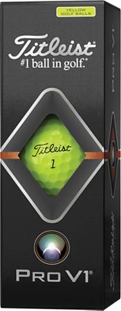 Titleist Prior Generation Pro V1 Optic Yellow Golf Balls - 3 Pack product image