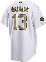 Nike Men's San Diego Padres Manny Machado #13 2022 All-Star Game White Cool Base Jersey product image