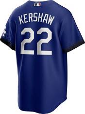 Nike Men's Los Angeles Dodgers Clayton Kershaw #22 2022 City Connect Cool Base Jersey product image