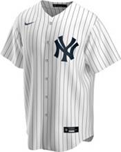 Nike Men's Replica New York Yankees Giancarlo Stanton #27 White Cool Base Jersey product image