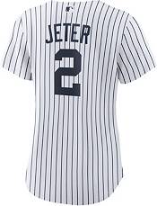 Nike Women's New York Yankees Derek Jeter #2 White Cool Base Jersey product image