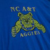 Mitchell & Ness Men's North Carolina A&T Aggies Aggie Blue Legendary Color Blocked T-Shirt product image