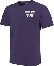 Image One Men's TCU Horned Frogs Purple Striped Stamp T-Shirt product image