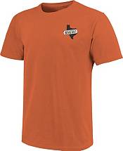 Image One Men's Texas Longhorns Burnt Orange Dogtag Mascot T-Shirt product image