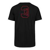 ‘47 Men's Portland Trailblazers CJ McCollum Black Number T-Shirt product image