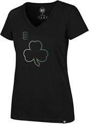 '47 Women's 2021-22 City Edition Boston Celtics Jayson Tatum #0 Black T-Shirt product image