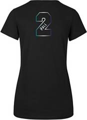 '47 Women's 2021-22 City Edition Charlotte Hornets LaMelo Ball #2 Black T-Shirt product image