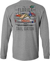 FloGrown Men's Florida Gators Grey Tail Gator Long Sleeve T-Shirt product image