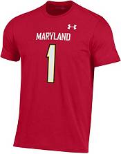 Under Armour Men's Maryland Terrapins Stefon Diggs #1 Red Performance T-Shirt product image