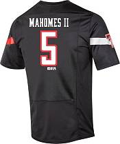 Under Armour Men's Texas Tech Red Raiders Patrick Mahomes II #5 Black Replica Football Jersey product image