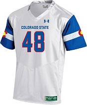 Under Armour Men's Colorado State Rams #48 ‘Colorado Pride' Replica Football White Jersey product image