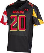 Under Armour Youth Maryland Terrapins #20 Black Replica Football Jersey product image