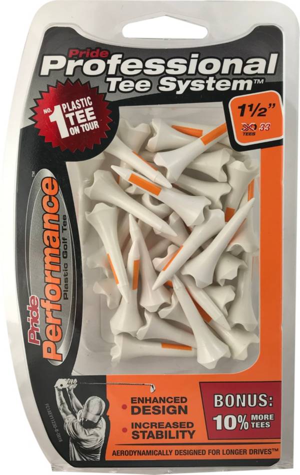 Pride Sports 1.5" Evolution Golf Tees – 30-Pack