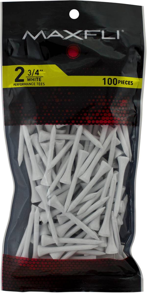 Maxfli 2.75'' White Tees – 100-Pack