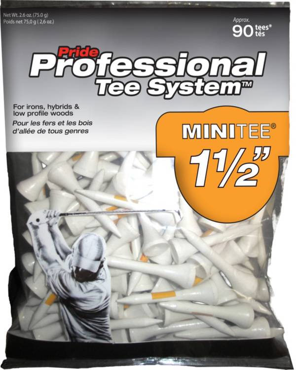 Pride PTS 1 1/2'' White Golf Tees - 90 Pack product image