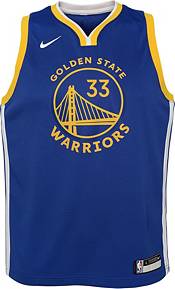 Nike Youth Golden State Warriors James Wiseman #33 Blue Dri-FIT Swingman Jersey product image