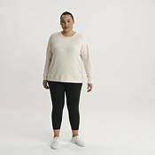 CALIA Women's Plus Size Effortless Keyhole Sweater product image