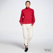 CALIA Women's French Terry Mock Neck Pullover product image