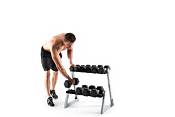Weider 200 lbs. Dumbbell Kit with Storage Rack product image