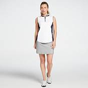 Lady Hagen Women's USA Mock Neck Dot Sleeveless Golf Polo product image