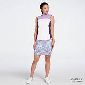 Lady Hagen Women's Paisley Color Block Sleeveless Golf Polo product image