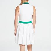 Lady Hagen Women's Tropical Pleated Sleeveless Golf Dress product image