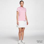 Lady Hagen Women's Jacquard Mesh Short Sleeve Golf Polo product image