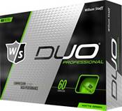Wilson Staff Duo Professional Matte Green Personalized Golf Balls product image