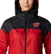 Columbia Women's Wisconsin Badgers Red/Black Flash Forward Lined Jacket product image