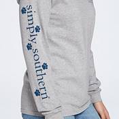 Simply Southern Women's Long Sleeve Logo Dog Graphic T-Shirt product image