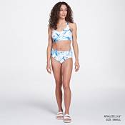 CALIA Women's Ruched Front Cross Back Bikini Top product image