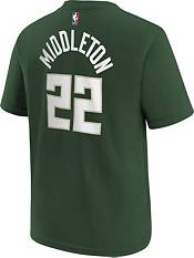 Nike Youth Milwaukee Bucks Khris Middleton #22 Green T-Shirt product image