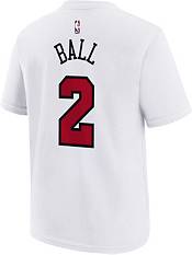 Nike Youth Chicago Bulls Lonzo Ball #2 White T-Shirt product image