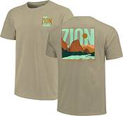 Image One Men's Background Type Zion Scene Graphic T-Shirt product image